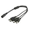Cavo Divisore alimentazione DC, SEC-CABLE10,
Connettore 1: Femmina DC, Connettore 2: Maschio DC,Dimensioni:4x 5.5x2.1mm.
